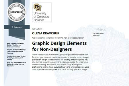 University of Colorado Boulder Graphic Design Elements